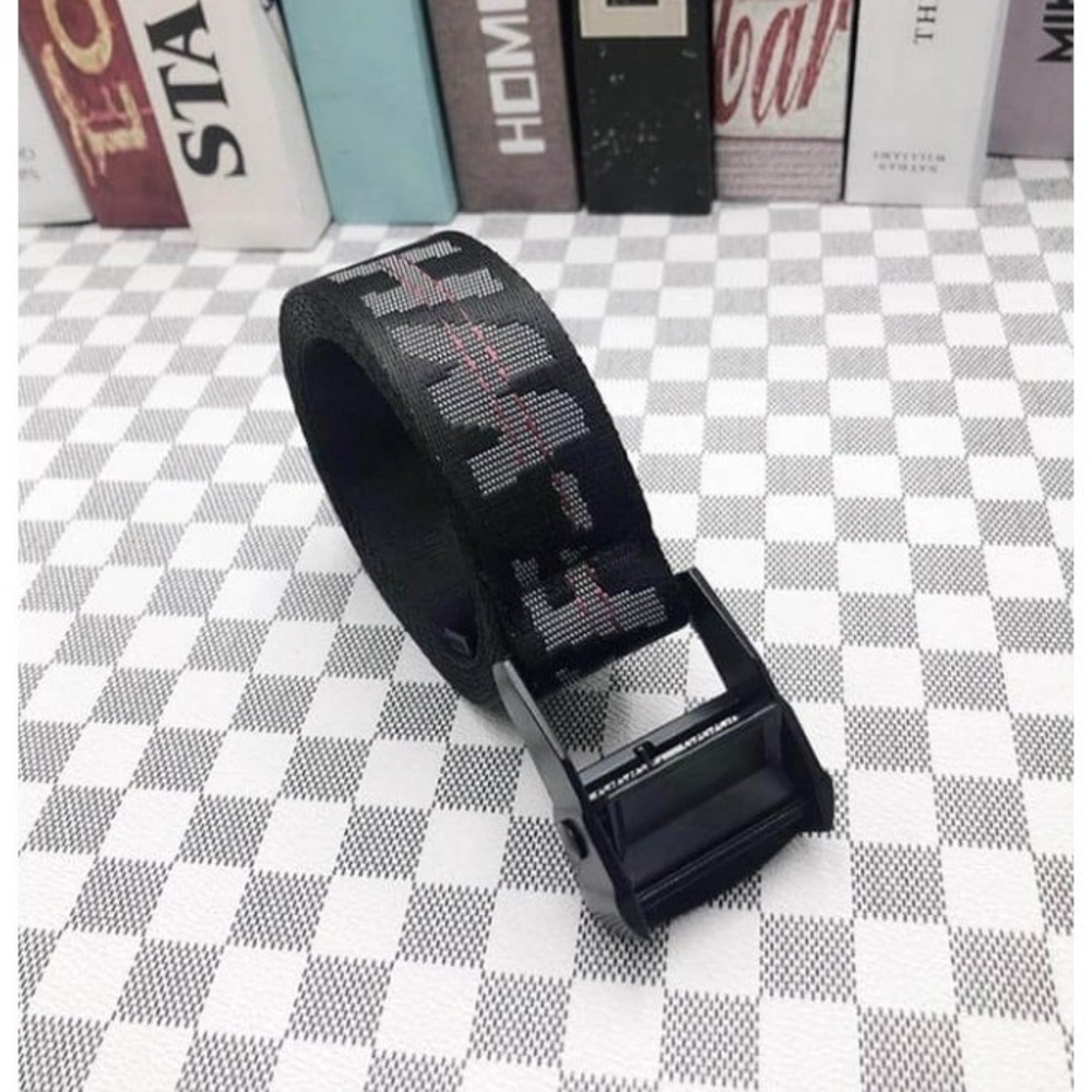 Off-White Black Belt 5.5 ft long NEW IN BAG